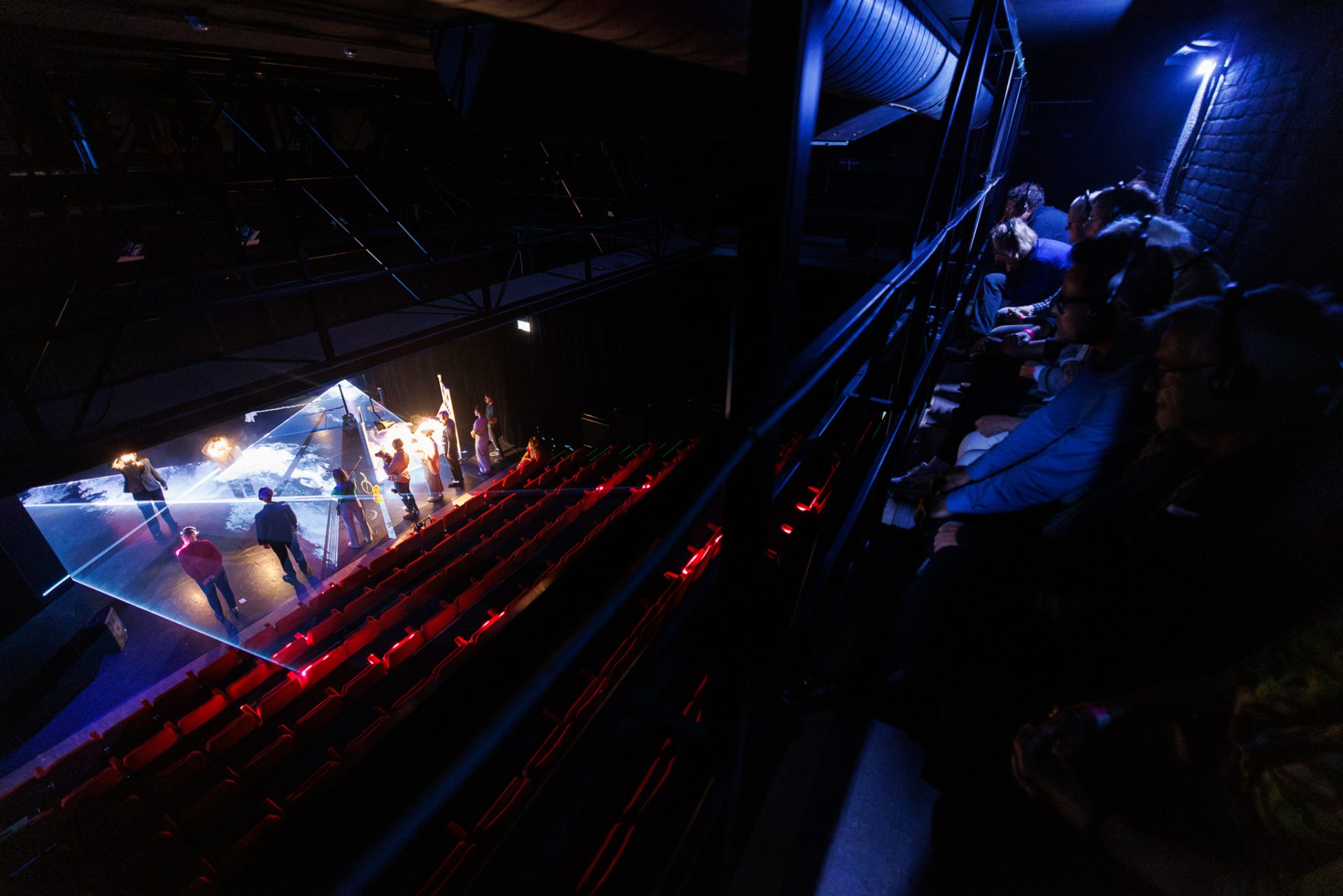 Foto van een scene uit de voorstelling